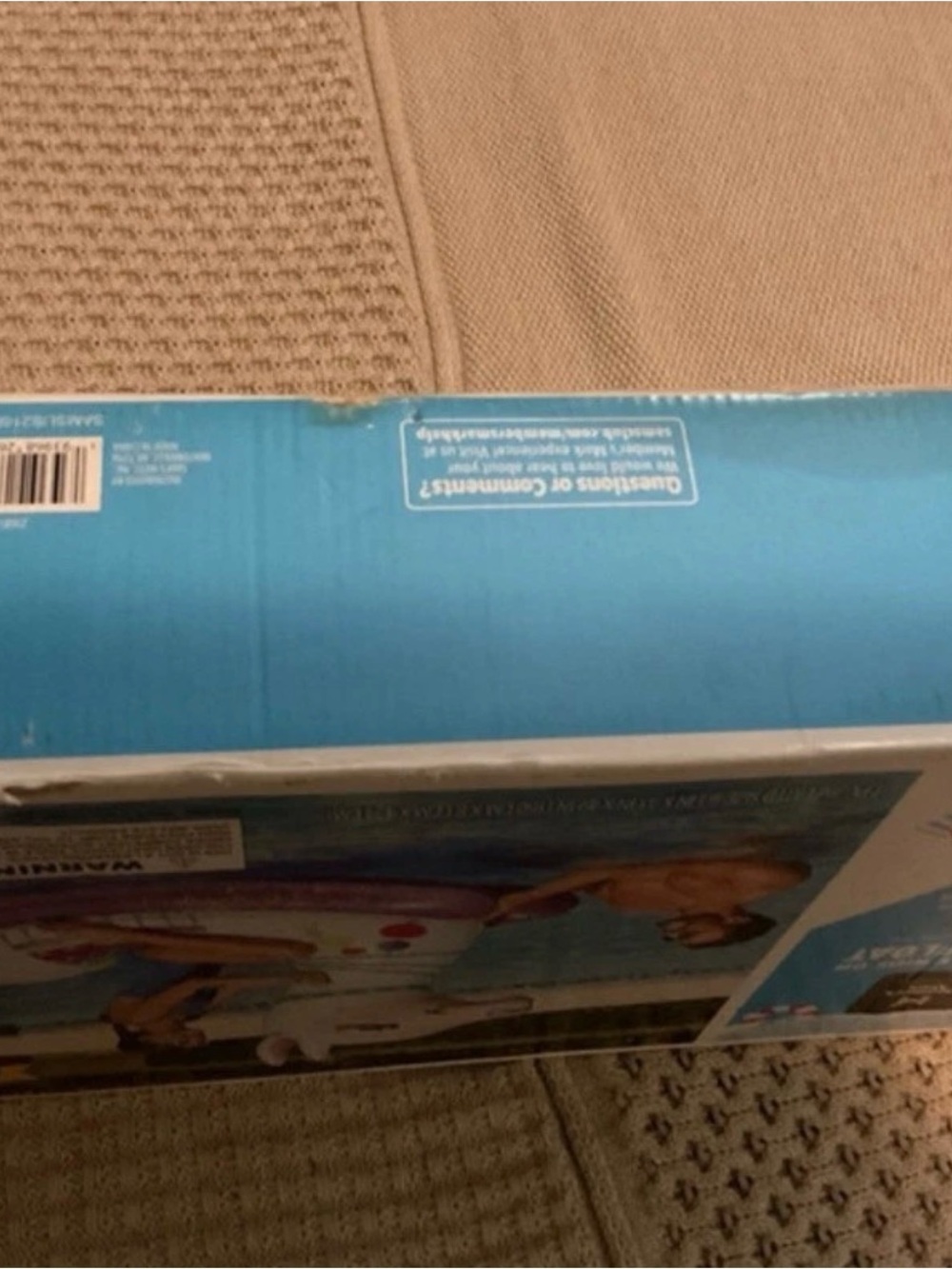 Summer Llama Pool Float - White & Purple New in box never opened - Picture 4 of 4